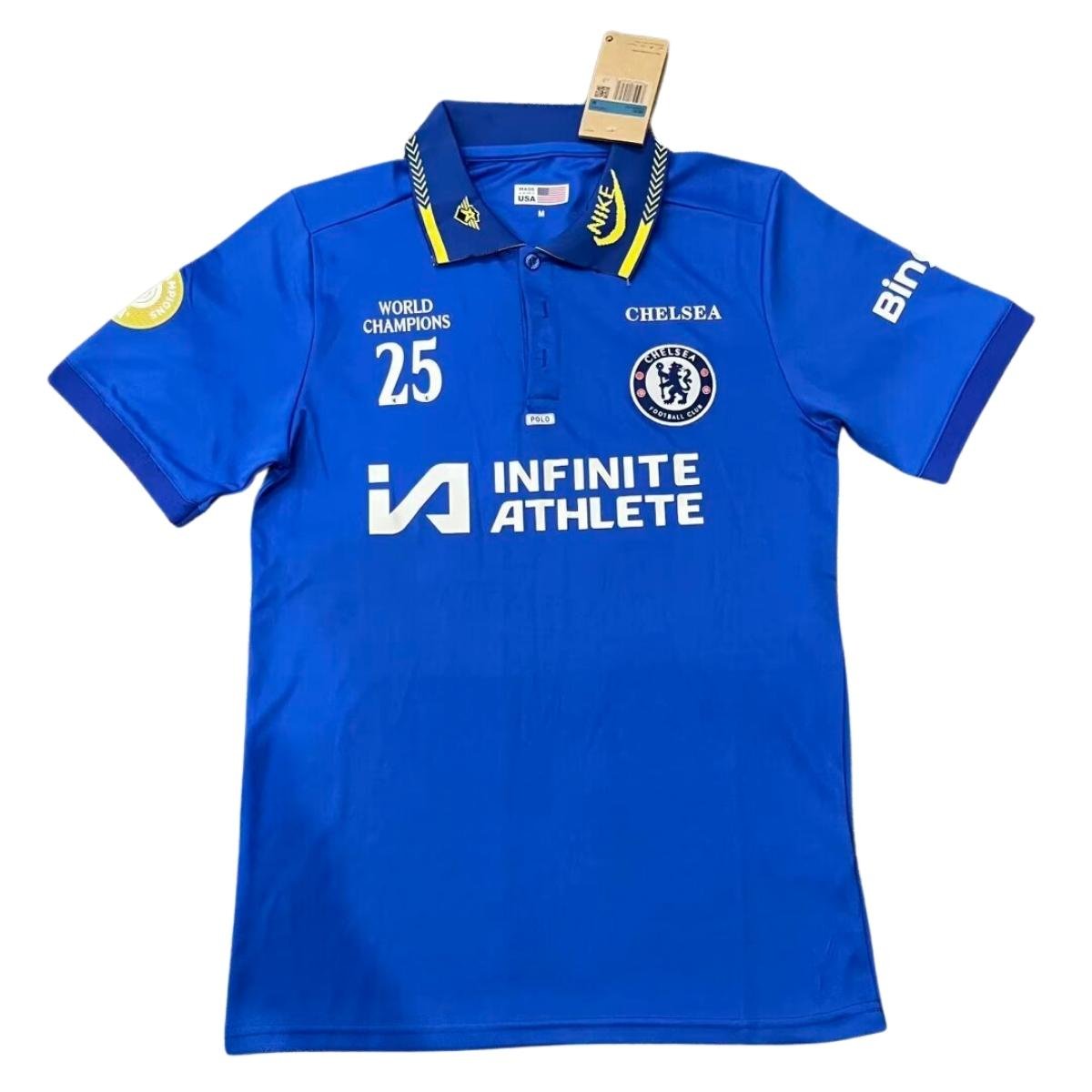 camisa-chelsea-fc-azul-2026-27-home-i-comemorativa-masculina Camisa Chelsea FC Azul 2026/27 Home I Comemorativa Mundial Masculina