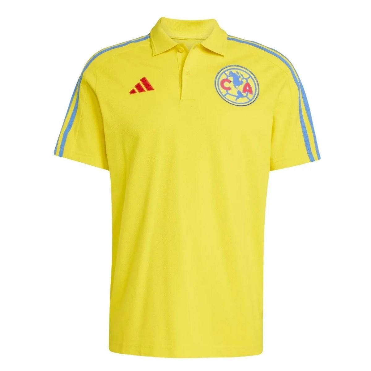 camisa-club-america-amaerela-2026-27-viagem-polo-masculina Camisa Club América Amarela 2026/27 Viagem Masculina