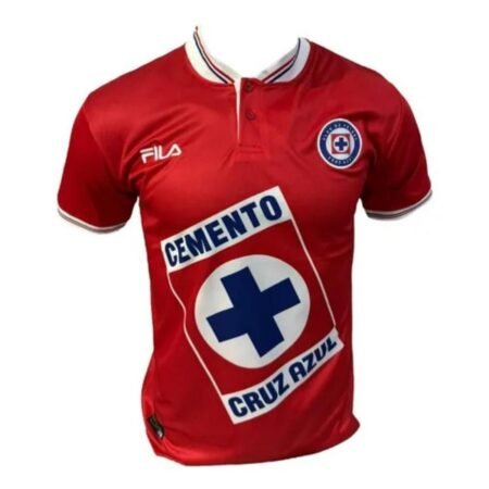Camisa Cruz Azul Vermelha 1998/99 Third III Masculina