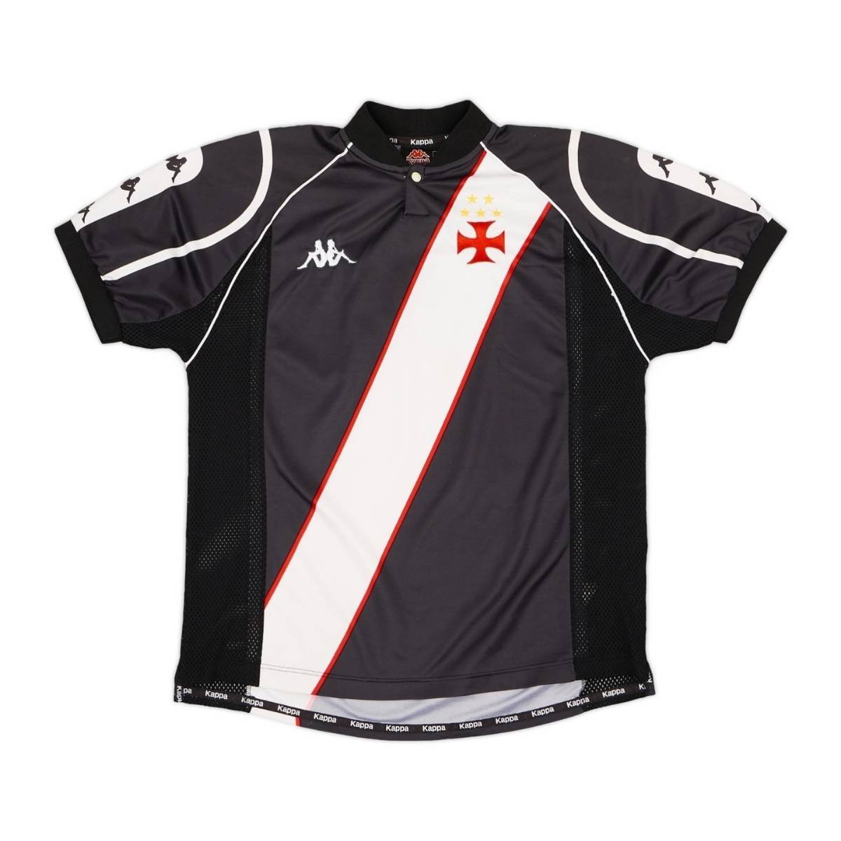 camisa-do-vasco-gama-preta-1998-99-titular-i-masculina Camisa do Vasco da Gama Preta Kappa 1998/99 Titular I Masculina