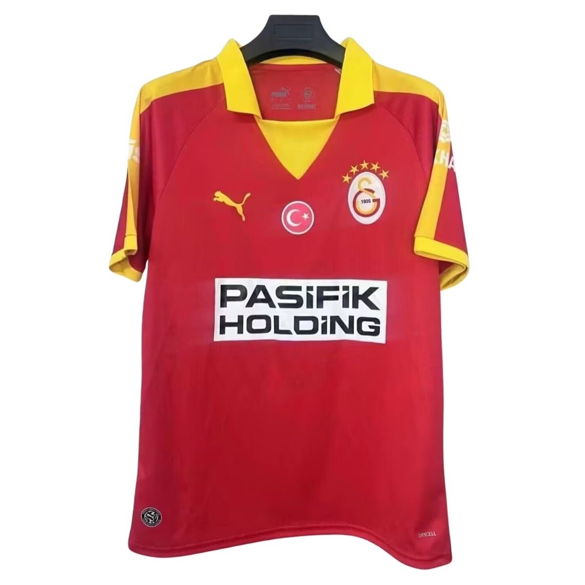camisa-galatasaray-vermelha-retro-uzun-kollu-2026-masculina Camisa Galatasaray Vermelho Retrô 2026/27 Uzun Kollu Masculina