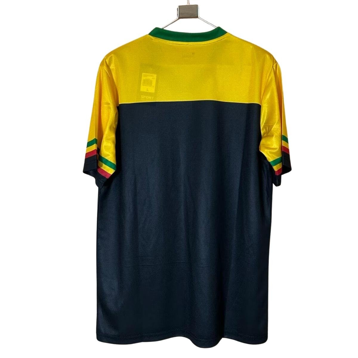 camisa-gana-preta-ghana-heritage-the-star-africa-2026-27-masculina-polo (1) Camisa Seleção de Gana Ghana Heritage Amarela/Preta 2026/27 Masculina
