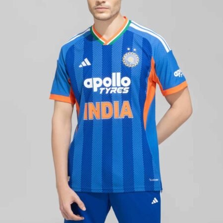 Camisa India Cricket Azul 2026/27 Home I Masculina