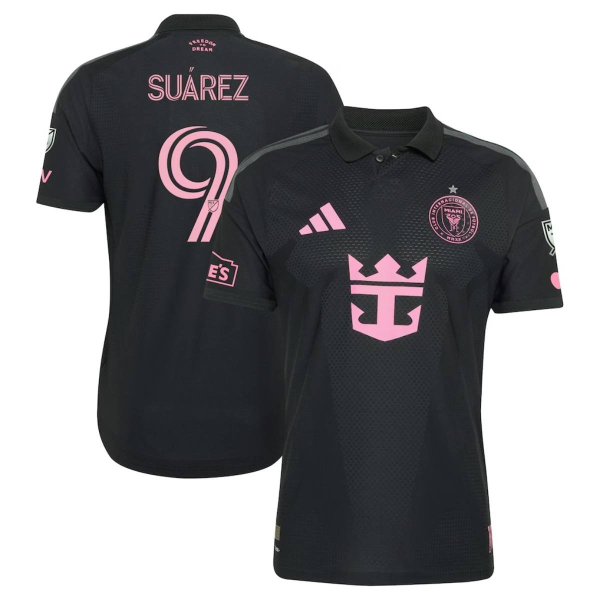 camisa-inter-miami-preta-suarez-2026-27-away-ii-masculina-jogador Camisa Inter Miami Preta Suárez #9 2026/27 Away II Masculina Jogador