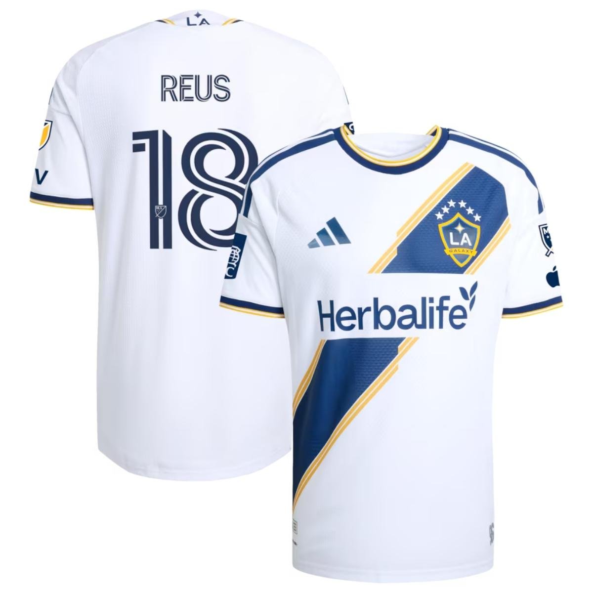 camisa-la-galaxy-branca--reus-18-2026-27-home-i-masculina Camisa LA Galaxy Branca Marco Reus #182026/27 Home I Masculina