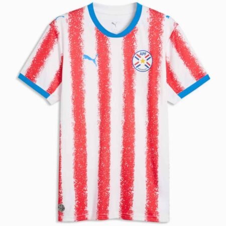 Camisa Paraguai Copa Vermelha/Branca 2026/27 Home I Masculina