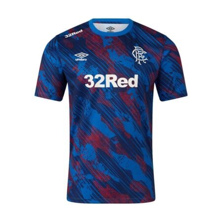 Camisa Rangers FC Azul 2025/26 Rmed Forceds Day Tee Masculina