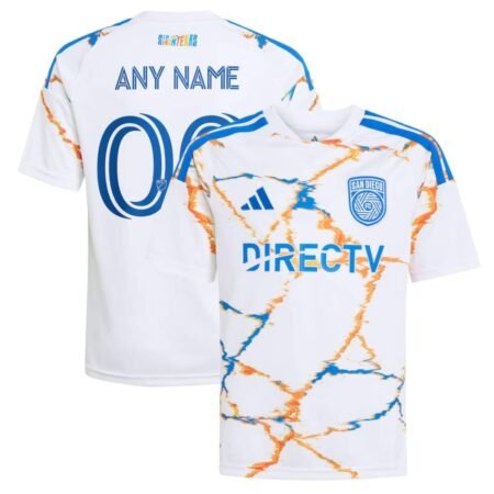 Camisa San Diego Branca 2026/27 Away II Masculina