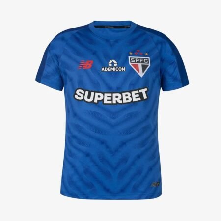 Camisa São Paulo Azul 2026/27 Goleiro Titular Masculina