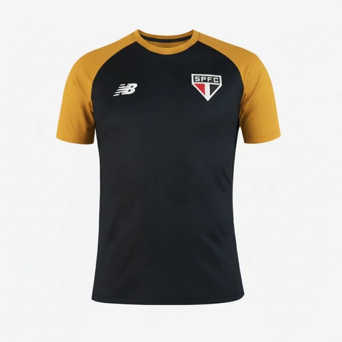 camisa-sao-paulo-preta-2026-27-treino-masculina Camisa São Paulo Preta/Dourado 2026/27 Treino Masculina