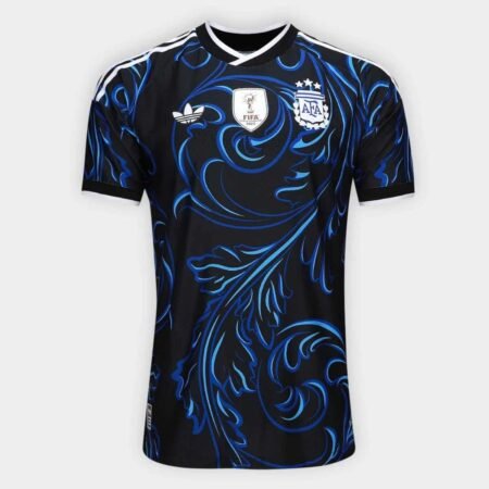 Camisa Argentina Azul Copa 2026/27 Away II Jogador Masculina