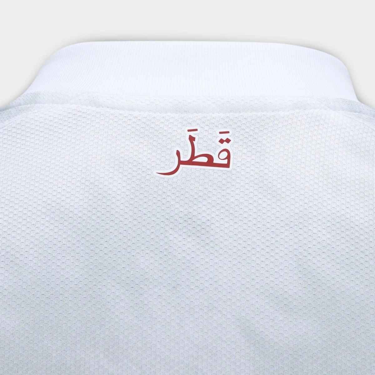 camisa-selecao-catar-away-2026-sn-torcedor-adidas-originals-masculina-FBA-838D-014 (3) Camisa Catar Branco Copa 2026/27 Away II Originals Masculina