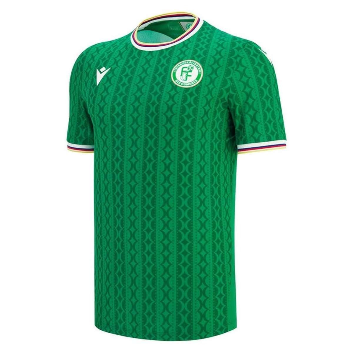 camisa-seleção-comores-verde-2026-27-home-i-masculina Camisa Seleção de Comores Verde 2026/27 Home I Masculina