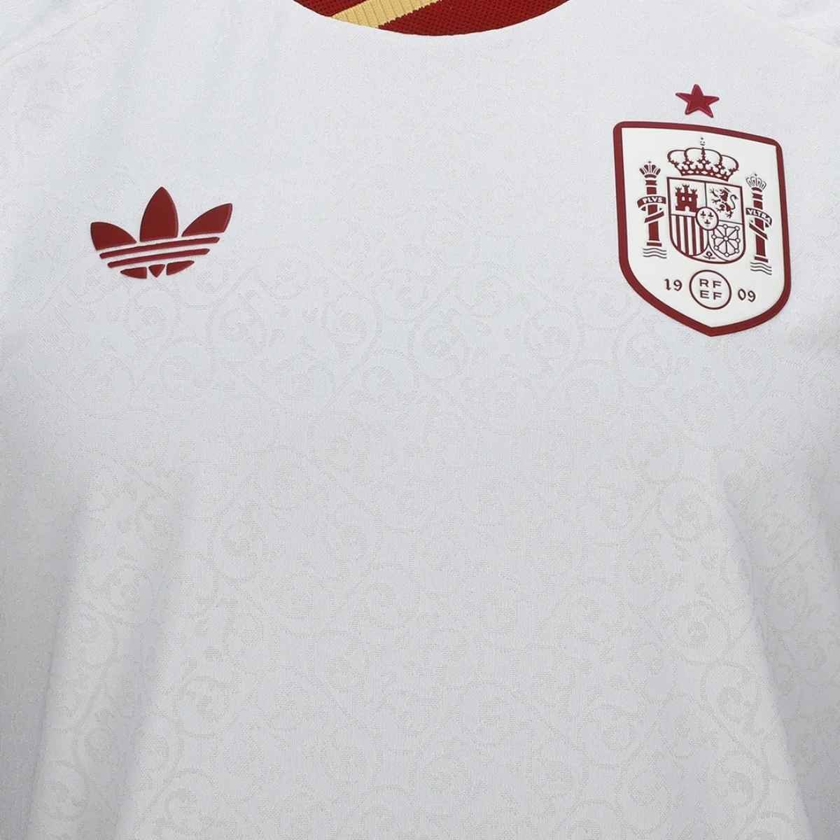 camisa-selecao-espanha-away-2026-sn-jogador-adidas-originals-masculina-FBA-838S-014 (2) Camisa Espanha Branca Copa 2026/27 Away II Originals Jogador