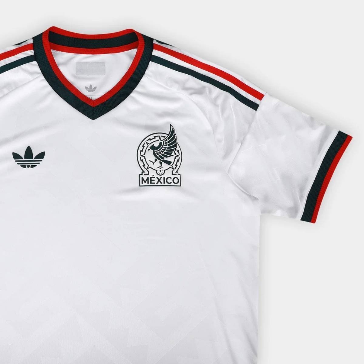 camisa-selecao-mexico-away-2026-sn-jogador-adidas-originals-masculina-FBA-834R-014 (2) Camisa México Branca Copa 2026/27 Away II Originals Jogador