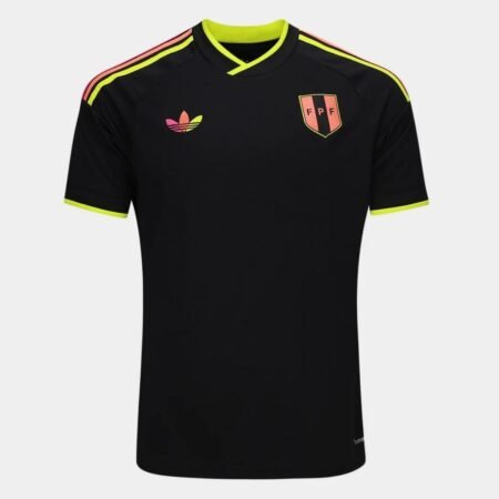 Camisa Peru Preta 2026/27 Away II Originals Masculino