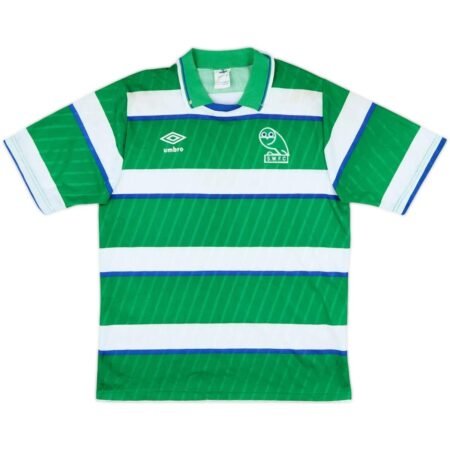 Camisa Sheffield Wednesday Verde 1988/90 Away II Masculina