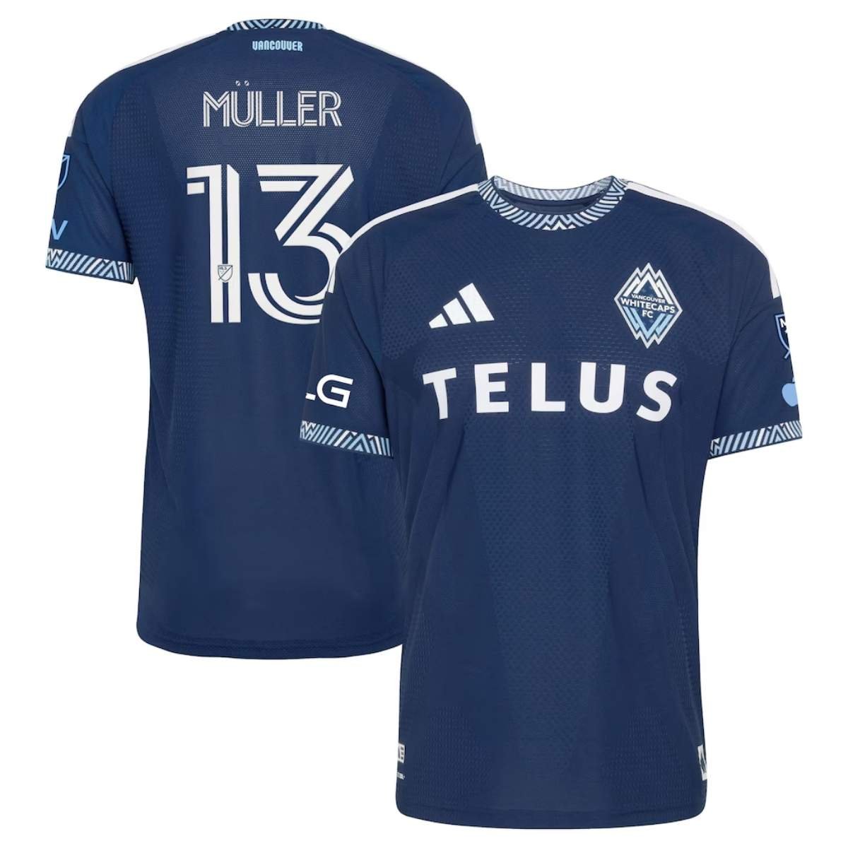 camisa-vancouver-whitecaps-fc-azul-thomas-muller-2026-27-away-ii-masculina Camisa Vancouver Whitecpas FC Azul Thomas Müller 2026/27 Away II Masculina