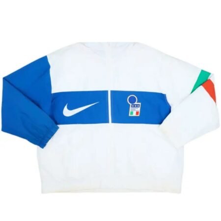 Jaqueta Corta Vento Itália Branca 1996/97 Masculina