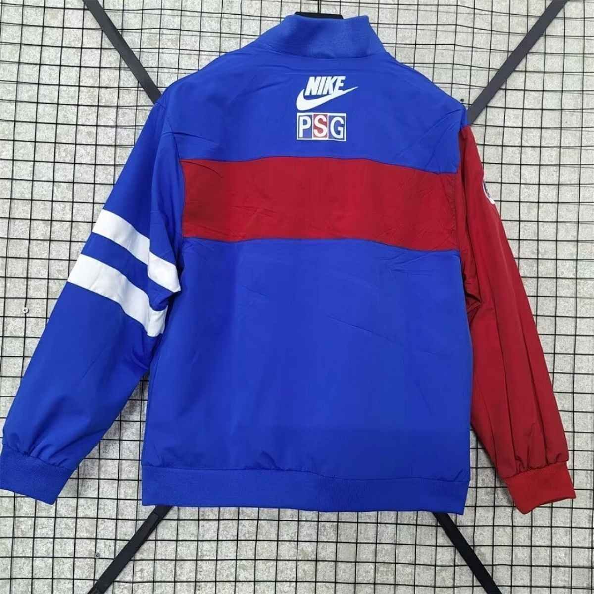 jaqueta-corta-vento-psg-opel-azul-1996-97-masculina (4) Jaqueta Corta Vento PSG Opel Azul 1996/97 Masculina