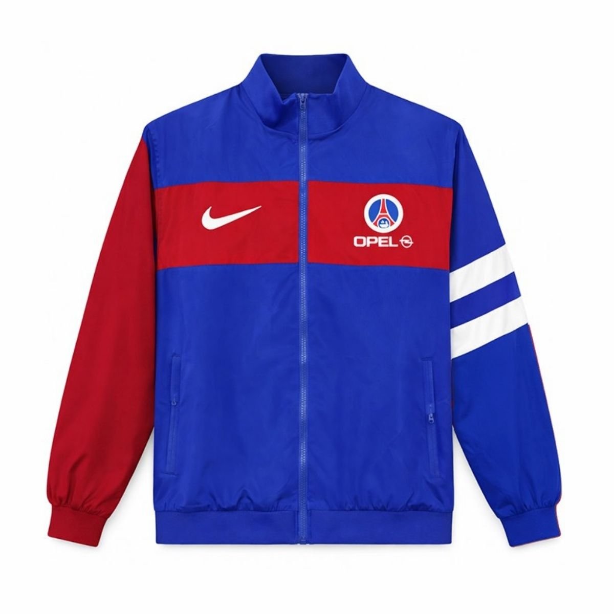 jaqueta-corta-vento-psg-opel-azul-1996-97-masculina Jaqueta Corta Vento PSG Opel Azul 1996/97 Masculina