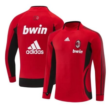 Jaqueta Treino Ac Milan Vermelha 2006/07 Bwin Masculina