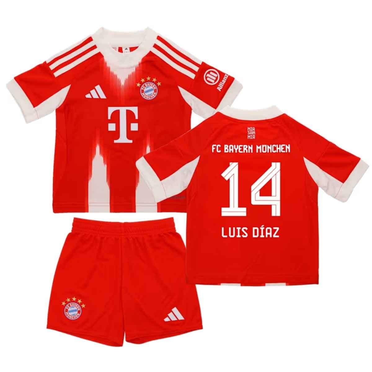 kit-infantil-bayern-de-munique-vermelho-luis-diaz-14-2025-26-home-unissex Kit Infantil Bayern de Munique Vermelha Luis Díaz #14 2025/26 Home Unissex
