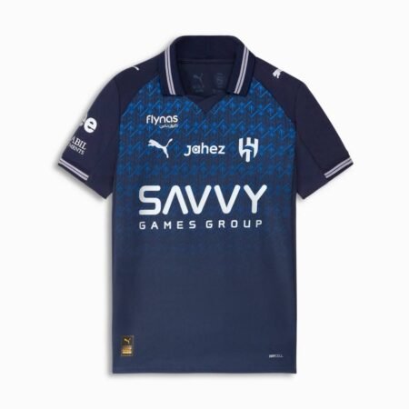 Camisa Al-Hilal Azul Escuro 2025/26 Especial Polo Masculina
