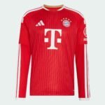 camisa-bayern-de-munique-vermelha-2026-27-home-manga-longa
