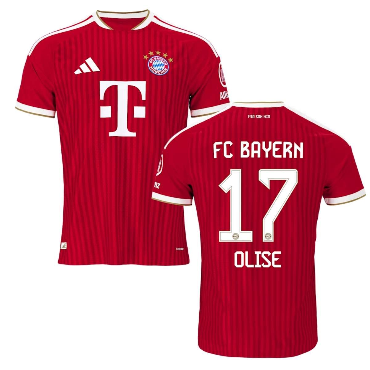 camisa-bayern-de-munique-vermelha-olise-17-2026-27-home-masculina Camisa Bayern de Munique Vermelha Olise #17 2026/27 Home I Masculina