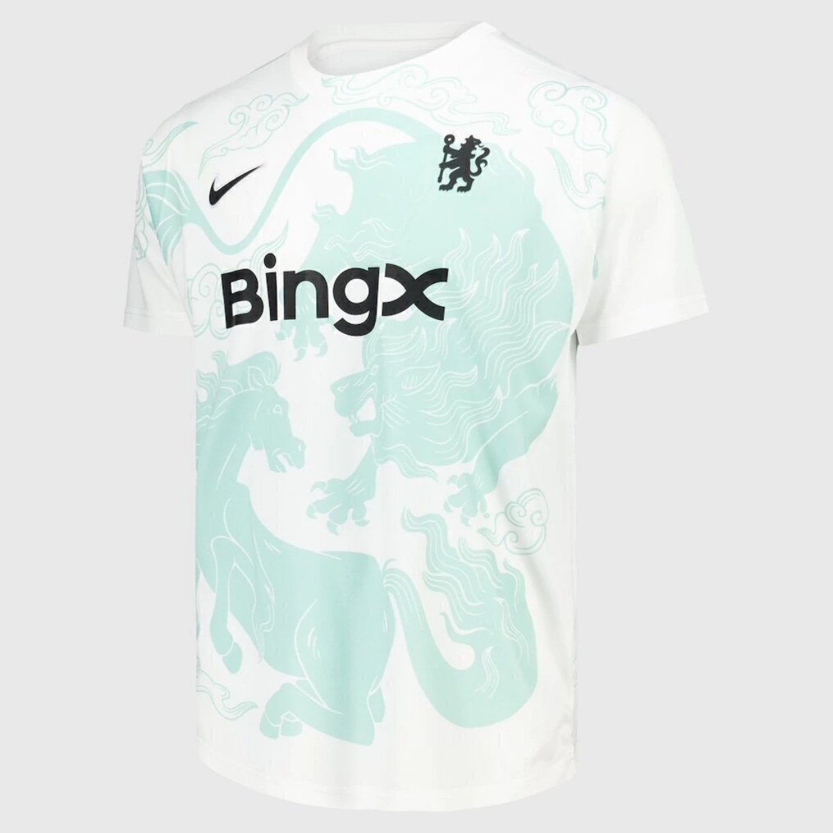 camisa-chelsea-fc-branca-cavalo-2025-26-pre-jogo-masculina Camisa Chelsea FC Branca Cavalo 2025/26 Pré-jogo Masculina