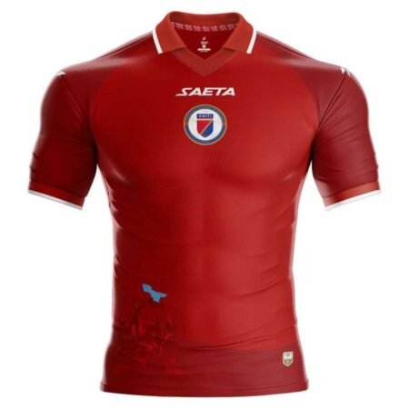 Camisa Seleção do Haiti Vermelha 2026/27 Thrid III Masculina