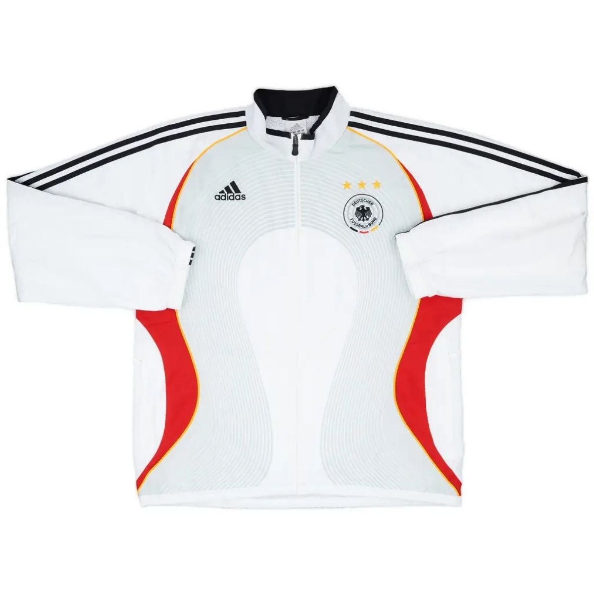 jaqueta-alemanha-ii-branca-selecao-2006-adidas-masculina Jaqueta Alemanha Branca II 2006 Adidas Masculina