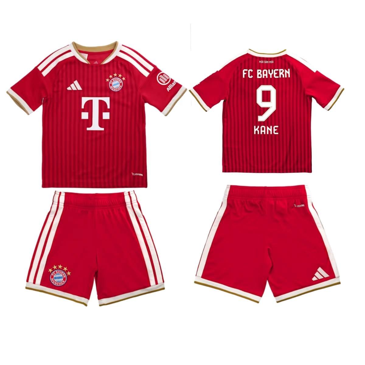 kit-infantil-bayern-de-munique-kane-9-vermelha-2026-27-home-unissex Kit Infantil Bayern de Munique Vermelha Kane #9 2026/27 Home Unissex