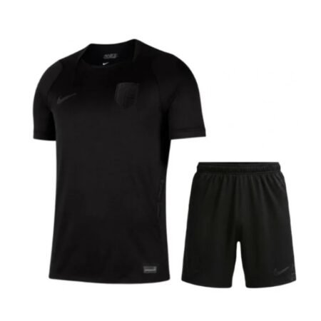 Kit Infantil Noruega Preta Copa 2026/27 Away II Unissex