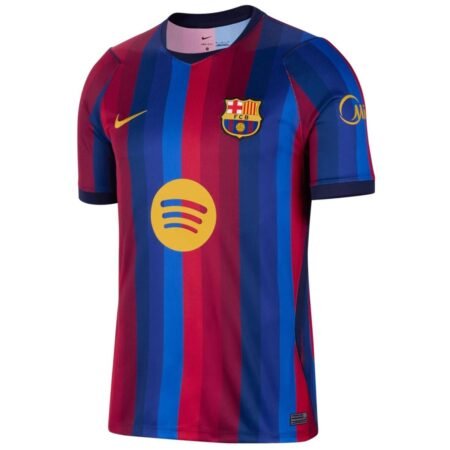 Camisa Barcelona Vermelha + Azul 2026/27 Home I Masculina