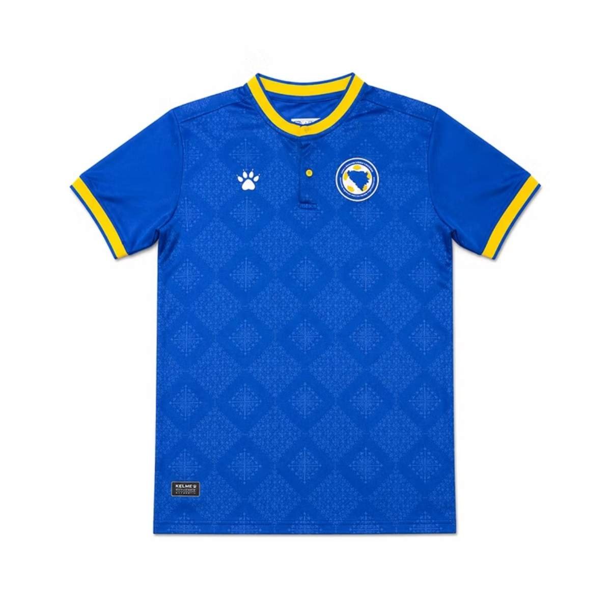 camisa-bosnia-e-herzegovina-azul-copa-2026-27-home-masculina Camisa Bósnia e Herzegovina Azul Copa 2026/27 Home Masculina