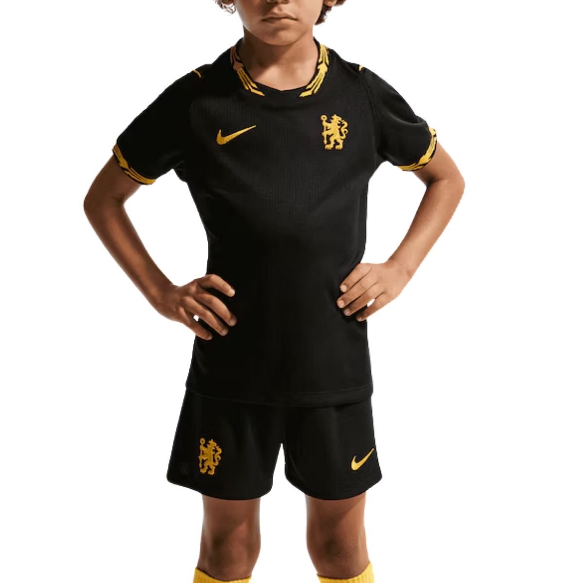 camisa-chelsea-fc-preto-2026-27-away-ii-unissex (2) Kit Infantil Chelsea FC Preta 2026/27 Away II Unissex