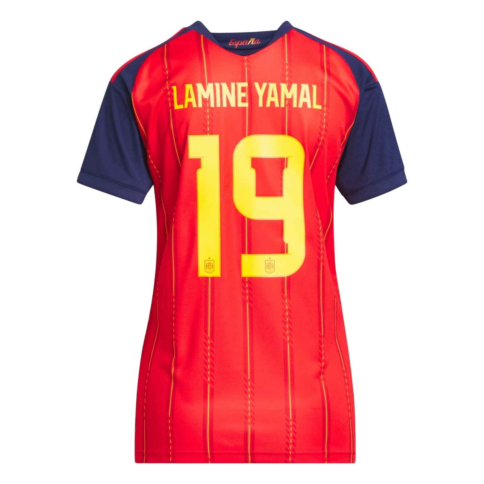 camisa-espanha-vermelha-copa-lamine-yamal-19-2026-27-home-feminina (2) Camisa Espanha Vermelho Copa Lamine Yamal 2026/27 Home I Feminina