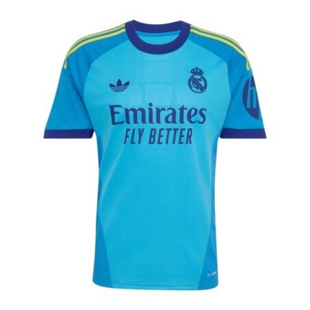 Camisa Real Madrid Azul 2026/27 Goleiro Away II Masculina