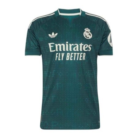 Camisa Real Madrid Verde 2026/27 Away II Jogador Masculina