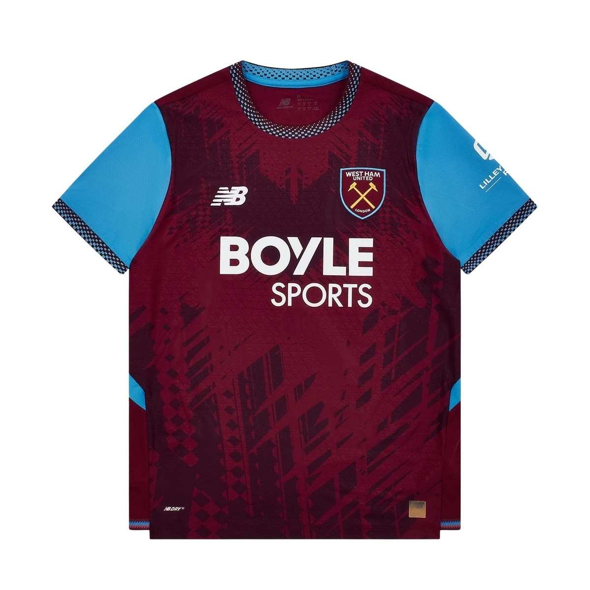 camisa-west-ham-vermelho-2026-27-home-masculina Camisa West Ham Vermelho 2026/27 Home I Masculina