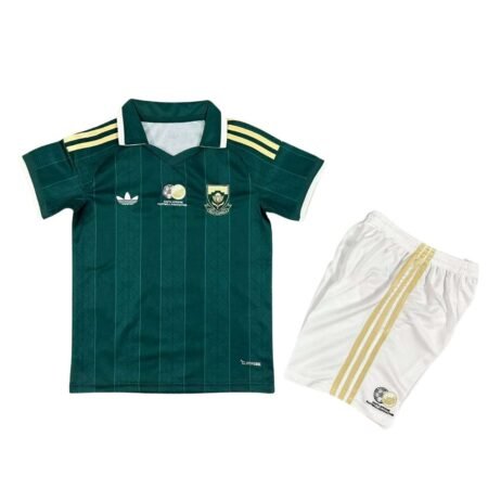 Kit Infantil Africa do Sul Verde Copa 2026/27 Away II Unissex