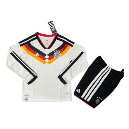 Kit Infantil Alemanha Copa 2026/27 Home I Unissex manga longa