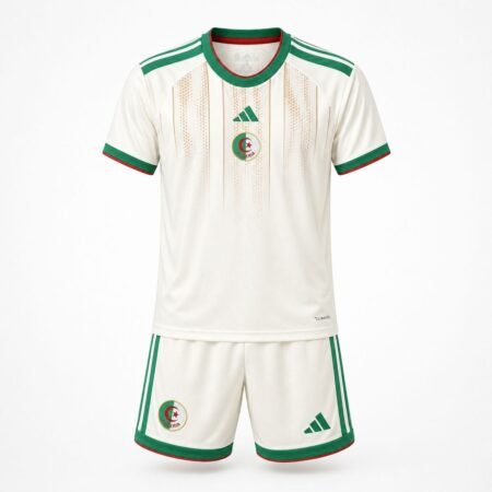 Kit Infantil Argelia Branco Copa 2026/27 Away II Unissex