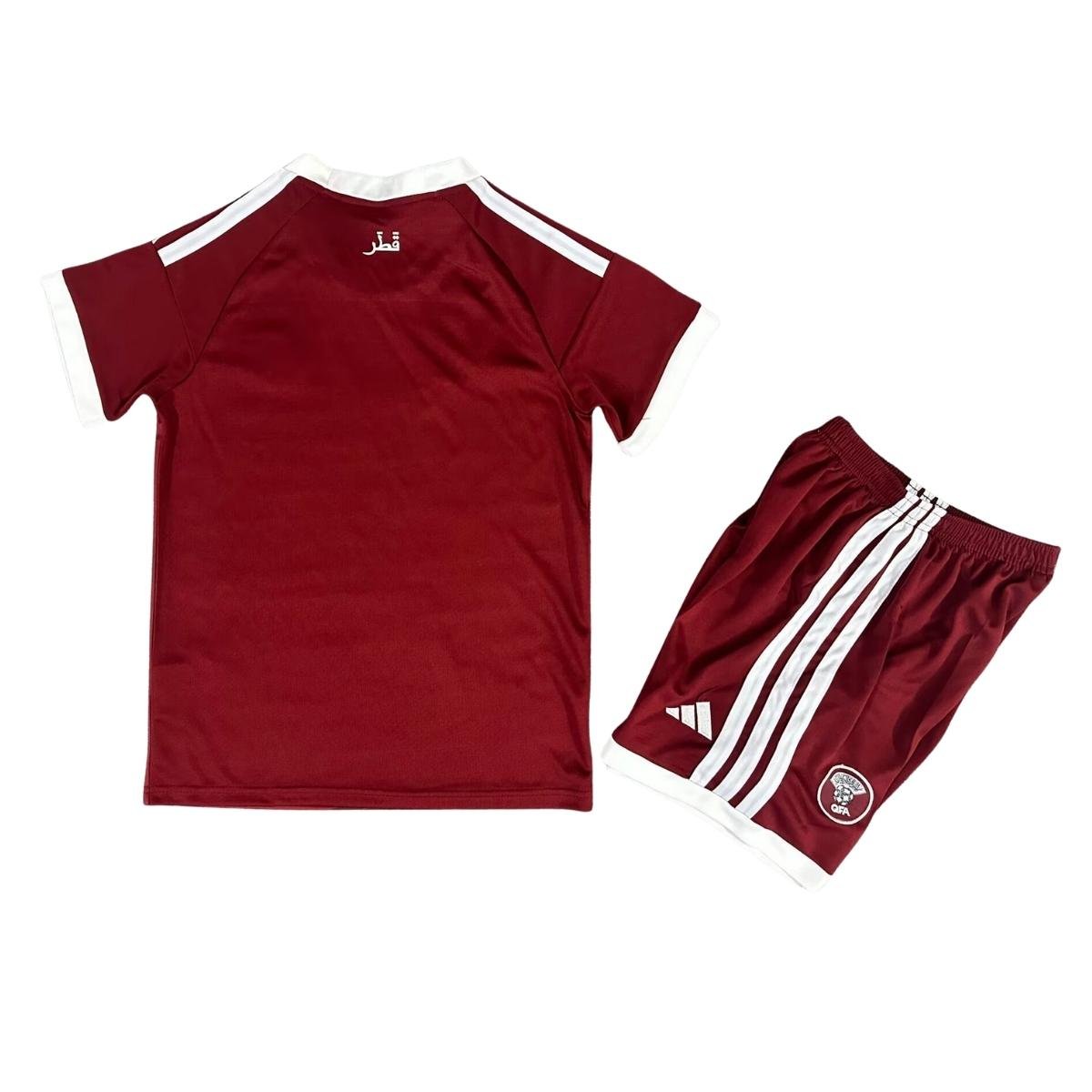 kit-infantil-catar-vermelha-copa-2026-27-home-i-unissex (1) Kit Infantil Catar Vermelha Copa 2026/27 Home I Unissex