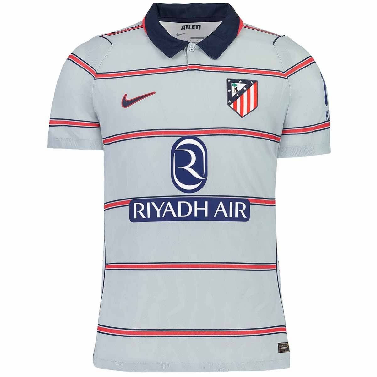 camisa-Atletico-de-madrid-cinza-2026-27-polo-third-feminina Camisa Atlético de Madrid Cinza Polo 2026/27 Third III Feminina