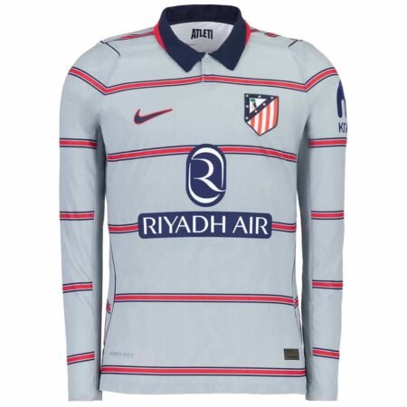Camisa Atlético de Madrid Cinza Polo 2026/27 Third III Manga Longa