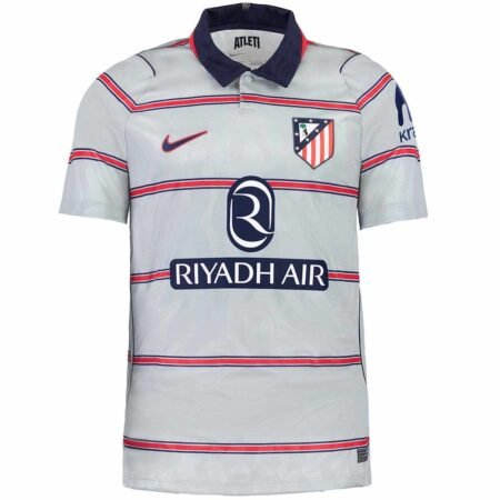 Camisa Atlético de Madrid Cinza Polo 2026/27 Third III Masculina