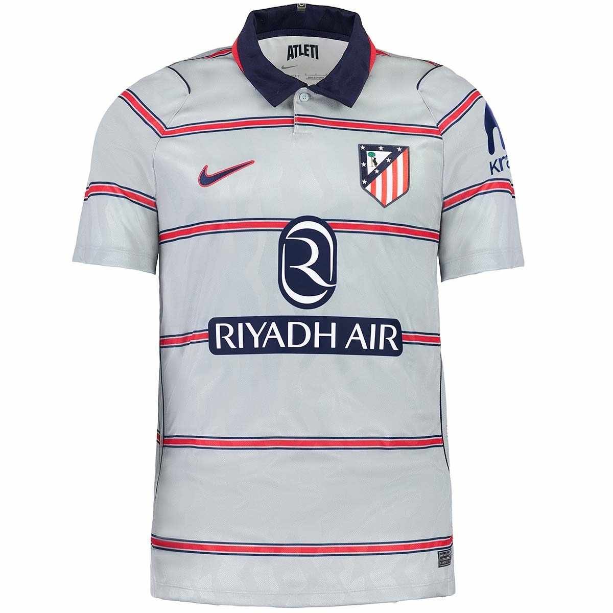 camisa-Atletico-de-madrid-cinza-2026-27-polo-third-masculina Camisa Atlético de Madrid Cinza Polo 2026/27 Third III Masculina